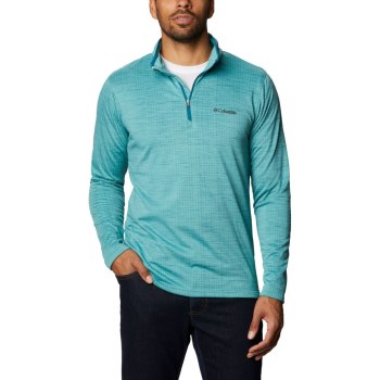 Columbia Muške Majice S Kapuljačom - Hawkins Ave Half Zip Plave | PBQO-18053